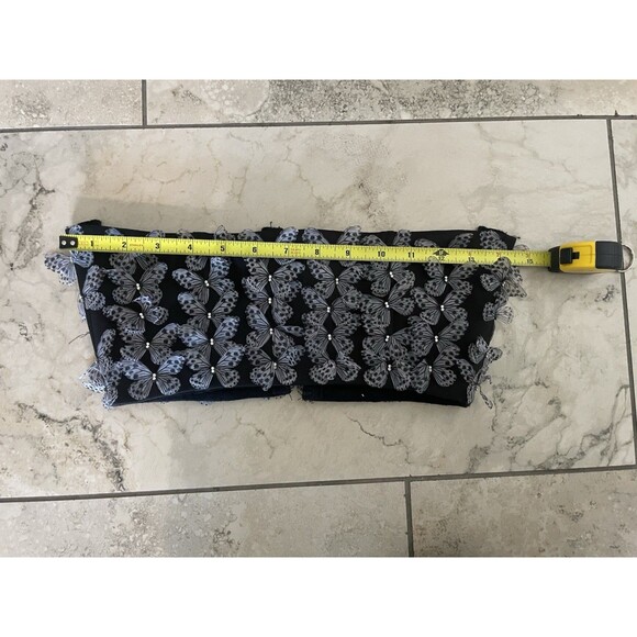 Butterfly Fly Away Cropped Corset EUC - Picture 7 of 11